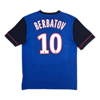 2014/15 Monaco Away Football Shirt (L) Nike 10 Berbatov - Football Finery - FF303478