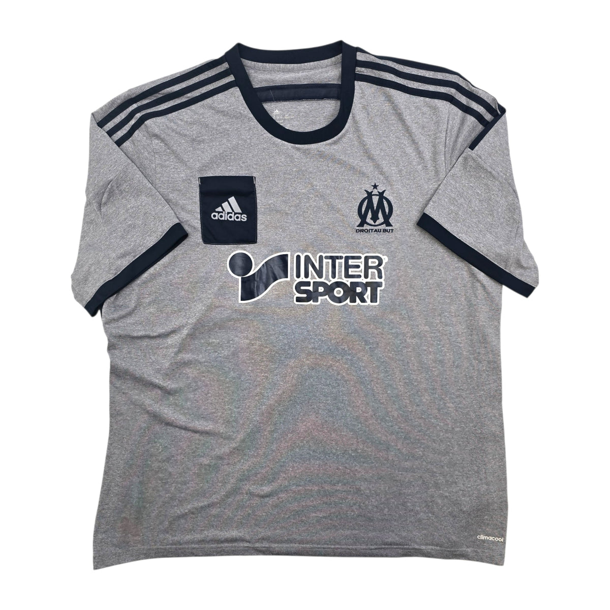 2014/15 Olympique Marseille Away Football Shirt (2XL) Adidas - Football Finery - FF302249