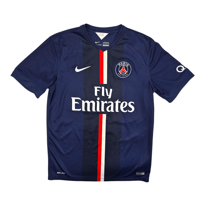 2014/15 PSG Home Football Shirt (M) Nike #10 Ibrahimovic - Football Finery - FF300251