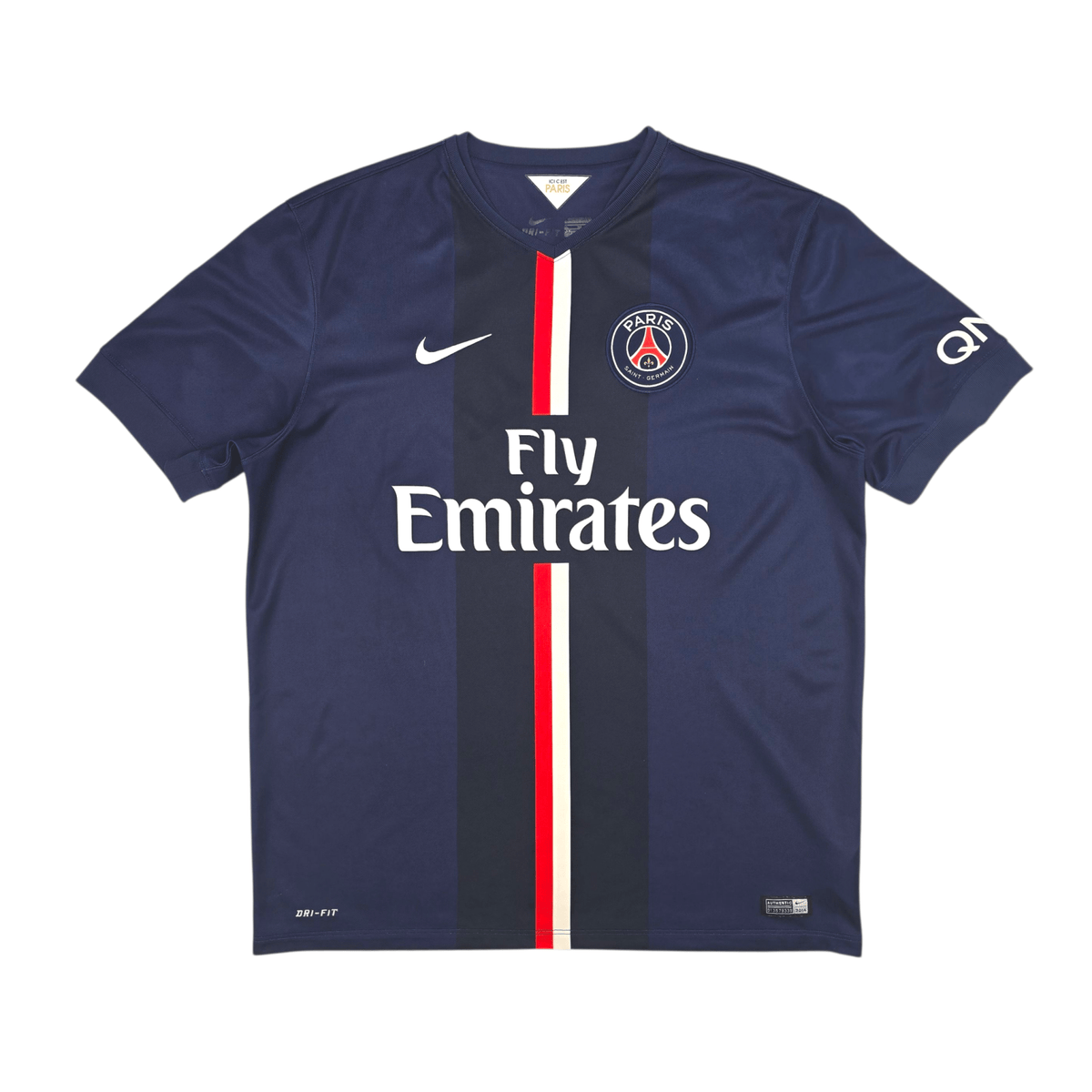 2014/15 PSG Home Football Shirt (XL) Nike 2 T. Silva - Football Finery - FF302748