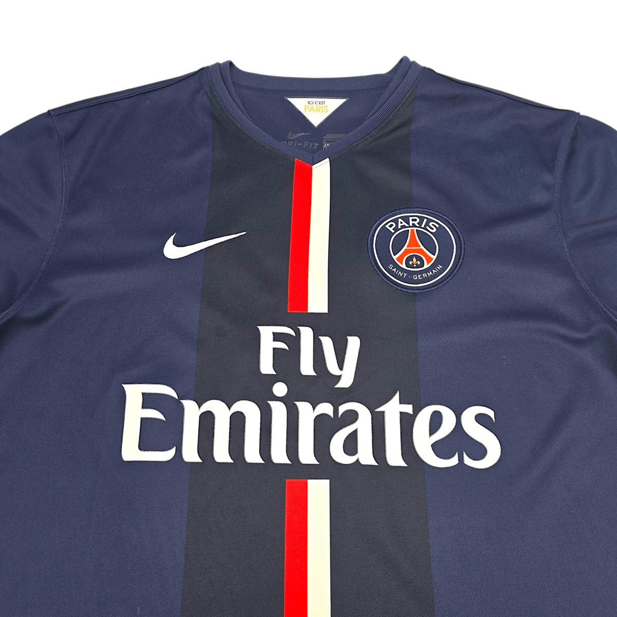 2014/15 PSG Home Football Shirt (XL) Nike 2 T. Silva - Football Finery - FF302748