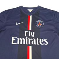2014/15 PSG Home Football Shirt (XL) Nike 2 T. Silva - Football Finery - FF302748