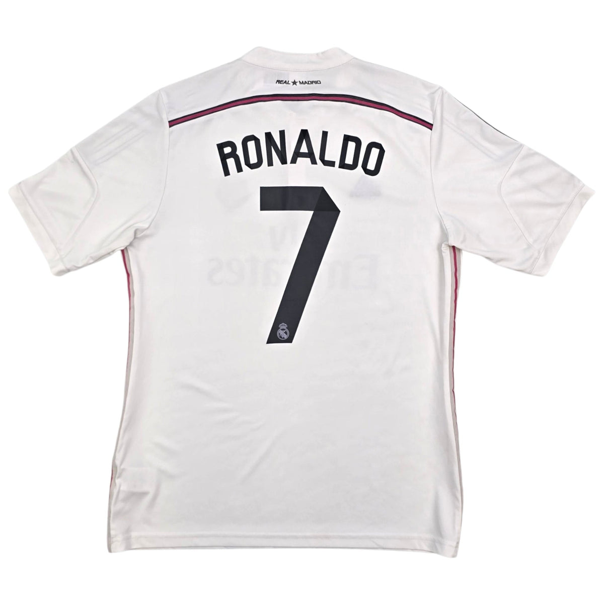 2014/15 Real Madrid Home Football Shirt (L) Adidas 7 Ronaldo - Football Finery - FF306113