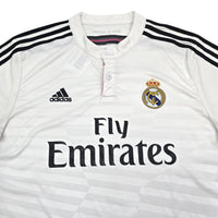 2014/15 Real Madrid Home Football Shirt (L) Adidas 7 Ronaldo - Football Finery - FF306113