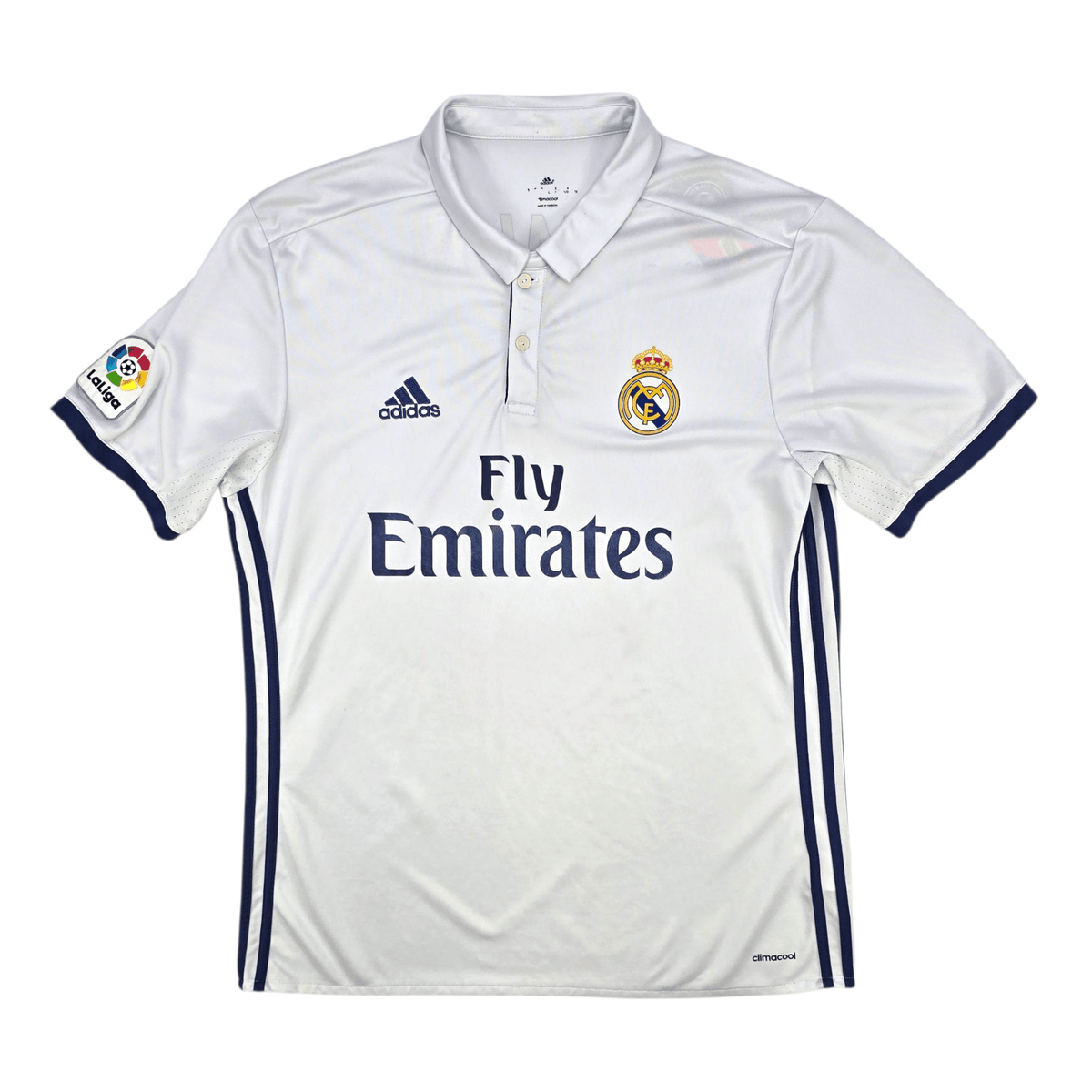 2014/15 Real Madrid Home Football Shirt (M) Adidas 7 Ronaldo - Football Finery - FF302463