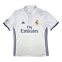 2014/15 Real Madrid Home Football Shirt (M) Adidas 7 Ronaldo - Football Finery - FF302463
