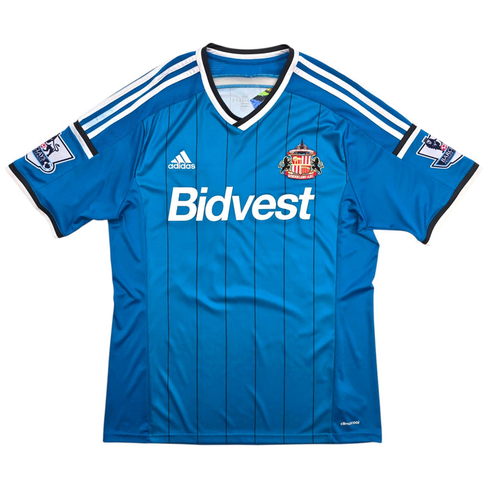 2014/15 Sunderland Away Football Shirt (XL) Adidas 28 Defoe - Football Finery - FF306028