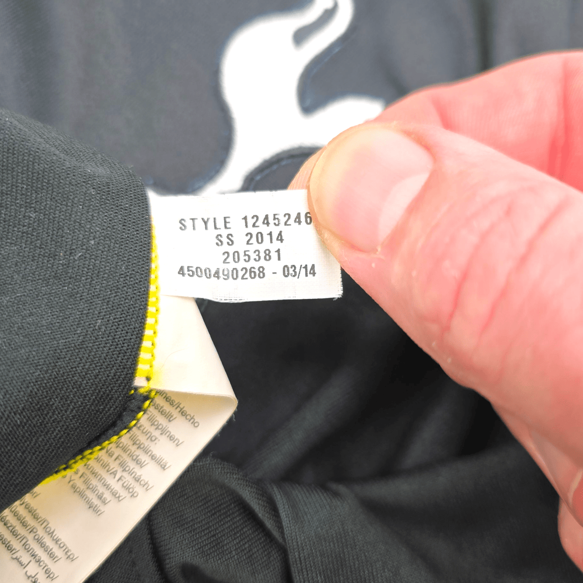 2014/15 Tottenham Hotspur Away Football Shirt (M) Under Armour 19 Dembele - Football Finery - FF301215