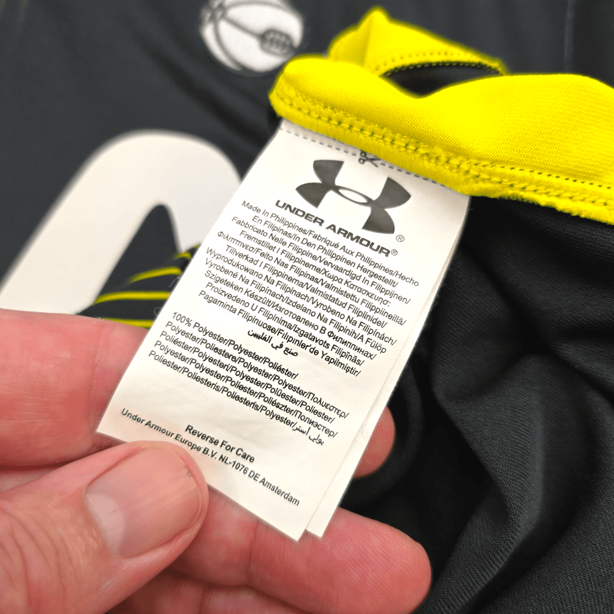 2014/15 Tottenham Hotspur Away Football Shirt (M) Under Armour 19 Dembele - Football Finery - FF301215