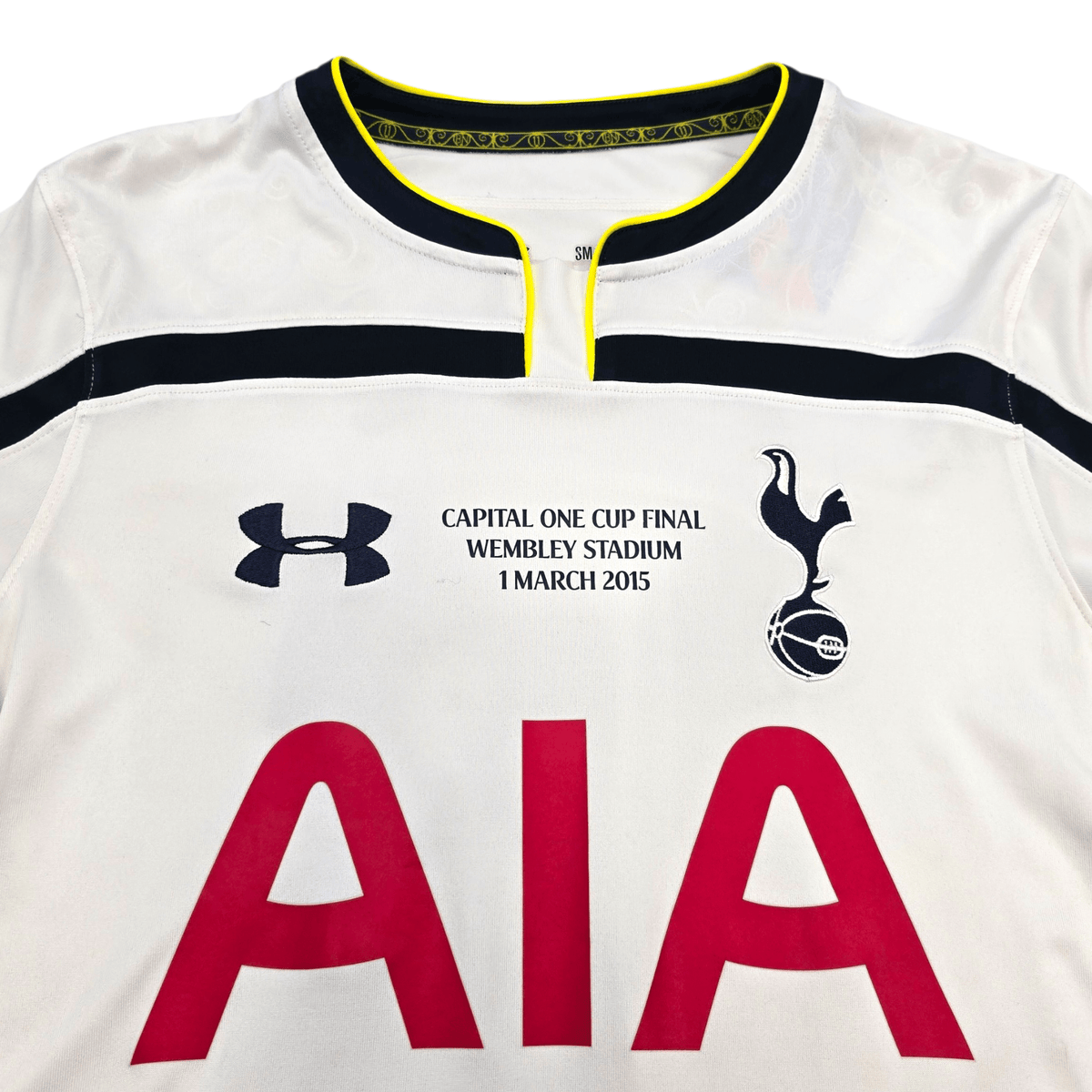 2014/15 Tottenham Hotspur Home Football Shirt (S) Under Armour 18 Kane - Football Finery - FF304253