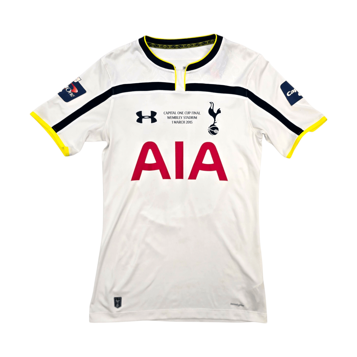 2014/15 Tottenham Hotspur Home Football Shirt (S) Under Armour 18 Kane - Football Finery - FF304253
