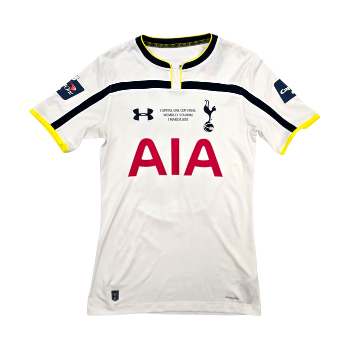 2014/15 Tottenham Hotspur Home Football Shirt (S) Under Armour 18 Kane - Football Finery - FF304253