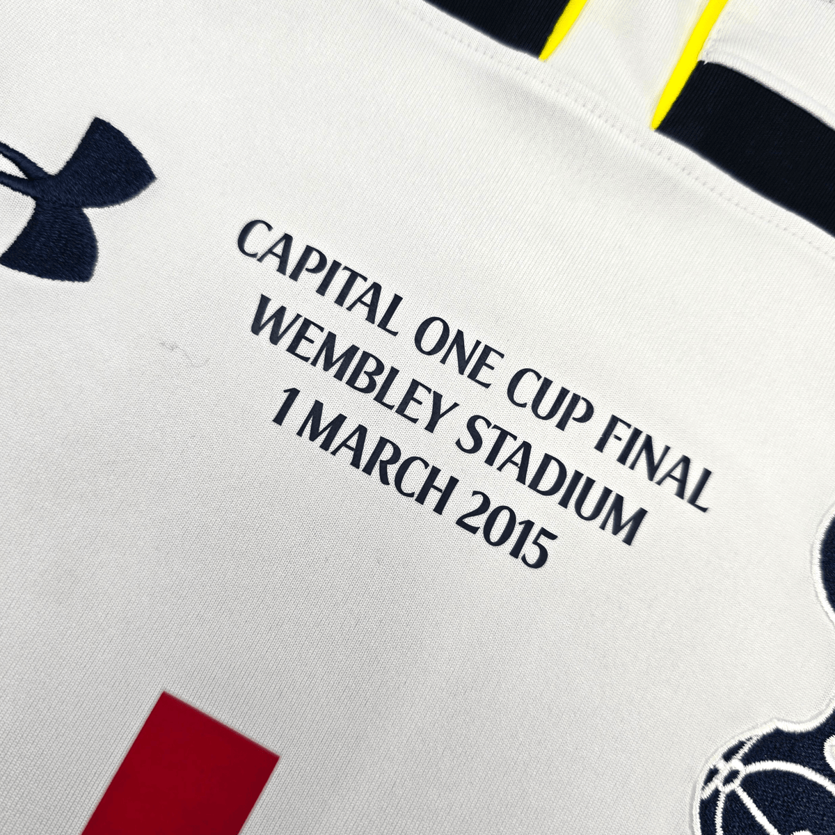 2014/15 Tottenham Hotspur Home Football Shirt (S) Under Armour 18 Kane - Football Finery - FF304253