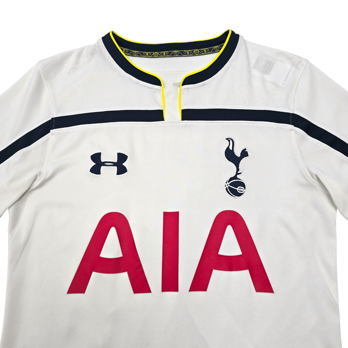 2014/15 Tottenham Hotspur Home Football Shirt (S) Under Armour 23 Eriksen - Football Finery - FF301733