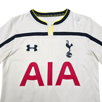 2014/15 Tottenham Hotspur Home Football Shirt (S) Under Armour 23 Eriksen - Football Finery - FF301733