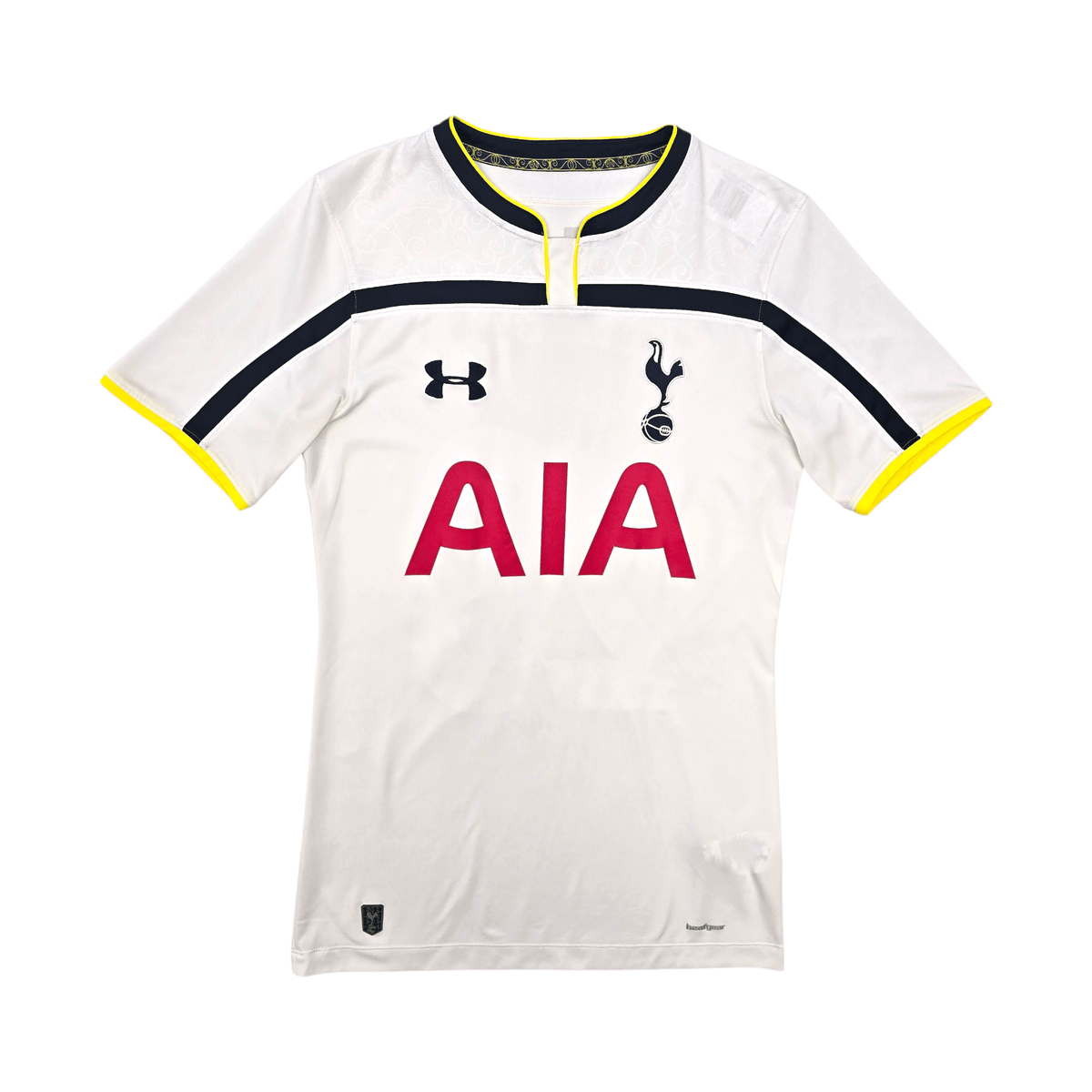2014/15 Tottenham Hotspur Home Football Shirt (S) Under Armour 23 Eriksen - Football Finery - FF301733