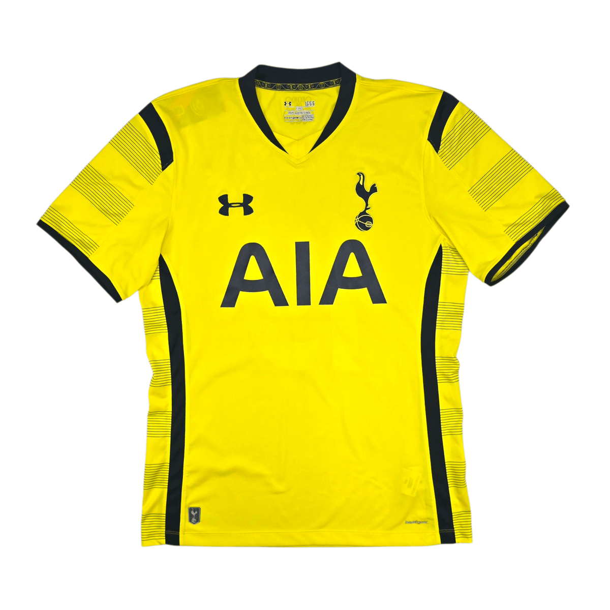 2014/15 Tottenham Hotspur Third Football Shirt (L) Under Armour 19 Dembele - Football Finery - FF301379