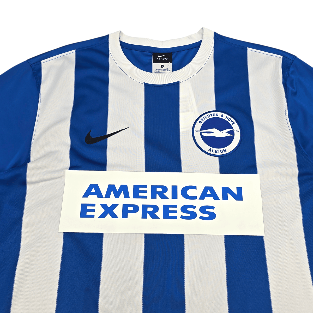 2014/16 Brighton Home Football Shirt (L) Nike 5 Dunk - Football Finery - FF302735