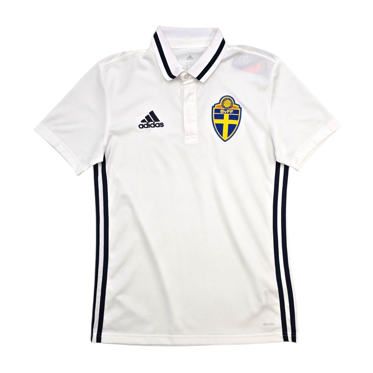 2014/16 Sweden Training Shirt (S) Adidas - Football Finery - FF304406