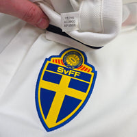 2014/16 Sweden Training Shirt (S) Adidas - Football Finery - FF304406