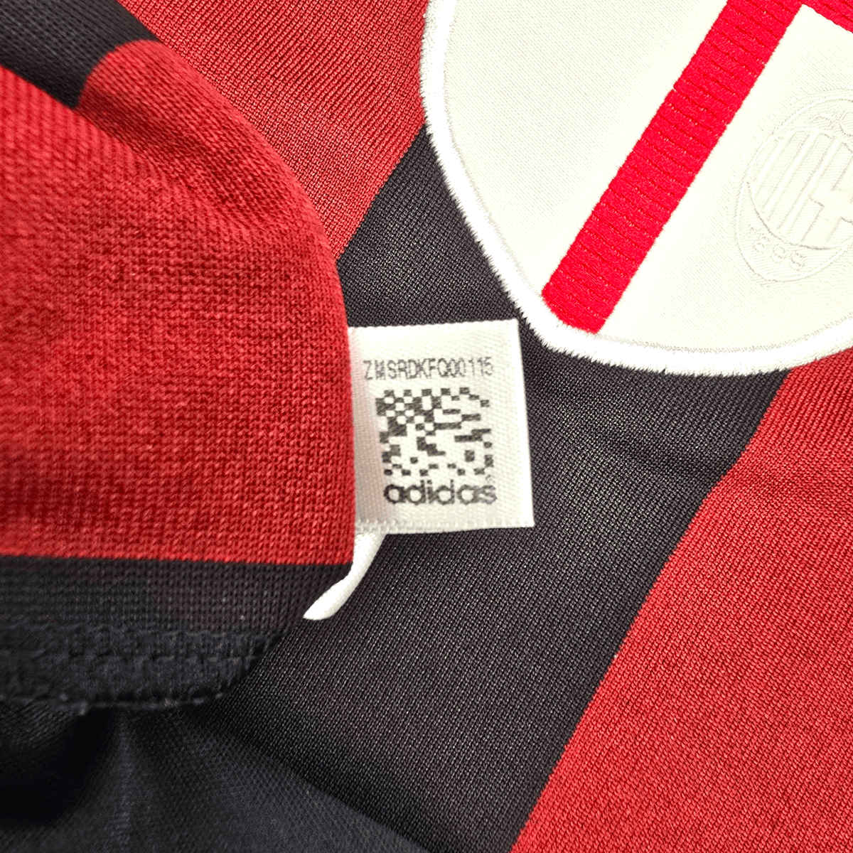 2015/16 AC Milan Home Football Shirt (XL) Adidas 45 Balotelli - Football Finery - FF301117