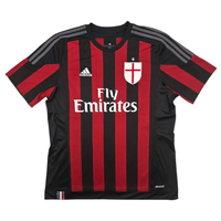 2015/16 AC Milan Home Football Shirt (XL) Adidas 45 Balotelli - Football Finery - FF301117