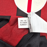 2015/16 AC Milan Home Football Shirt (XL) Adidas 45 Balotelli - Football Finery - FF301117
