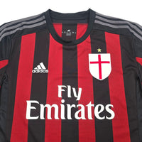 2015/16 AC Milan Home Football Shirt (XL) Adidas - Football Finery - FF302758