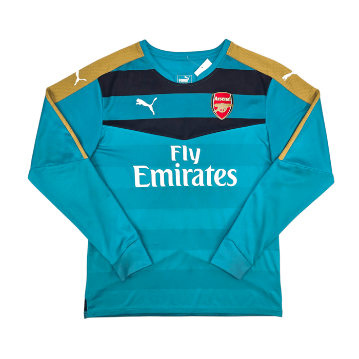 2015/16 Arsenal Goal Keeper Football Shirt (XL) Puma 33 Cech - Football Finery - FF302763