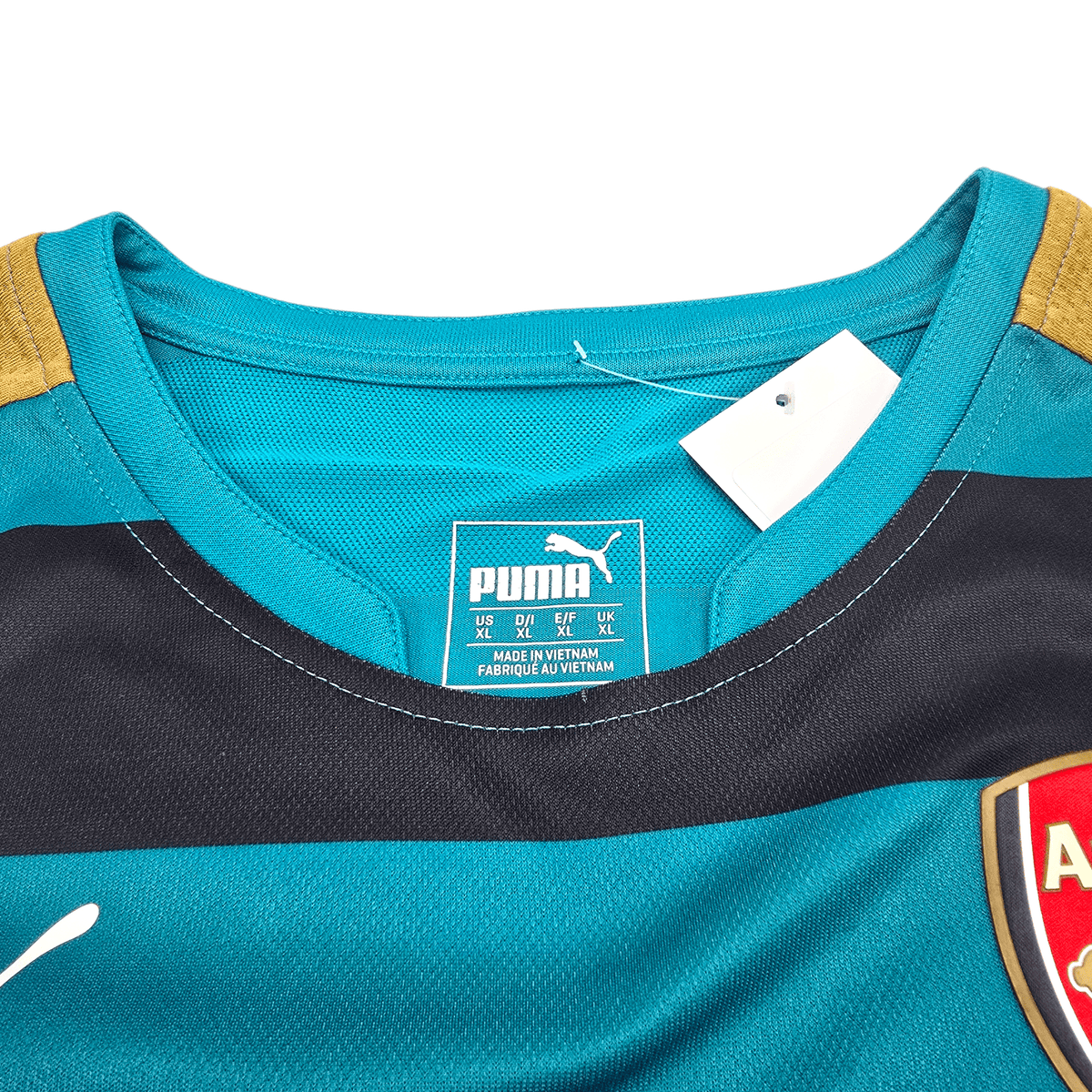 2015/16 Arsenal Goal Keeper Football Shirt (XL) Puma 33 Cech - Football Finery - FF302763