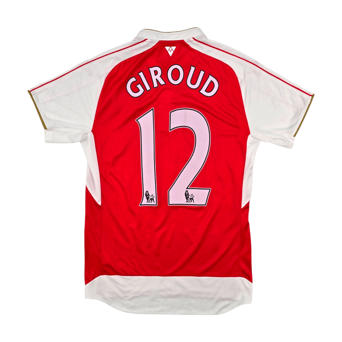 2015/16 Arsenal Home Football Shirt (M) Puma 12 Giroud - Football Finery - FF303454