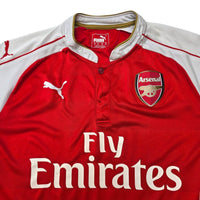 2015/16 Arsenal Home Football Shirt (M) Puma 8 Arteta - Football Finery - FF306480