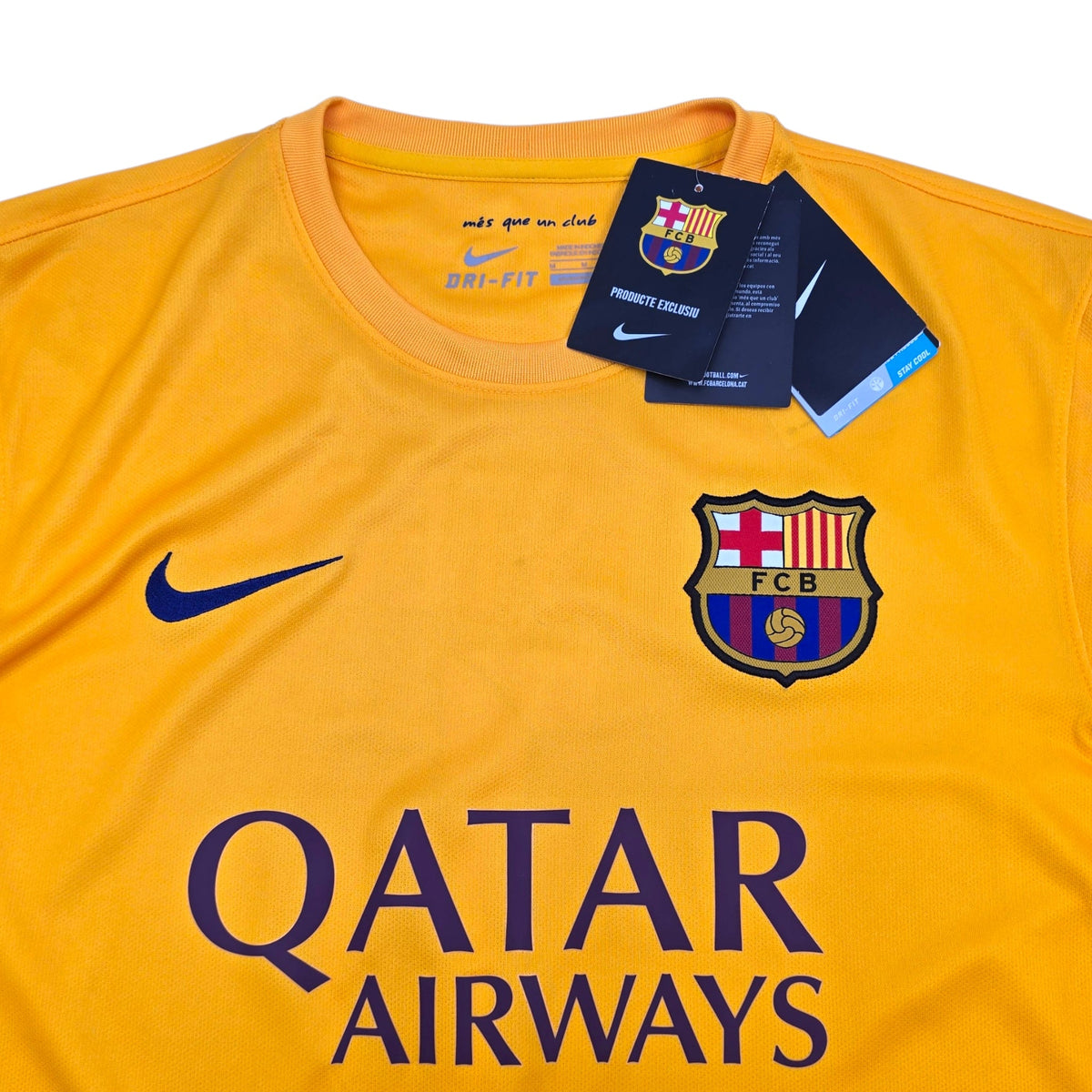 2015/16 Barcelona Goal Keeper Football Shirt (M) Nike 1 Ter Stegen (BNWTs) - Football Finery - FF304765