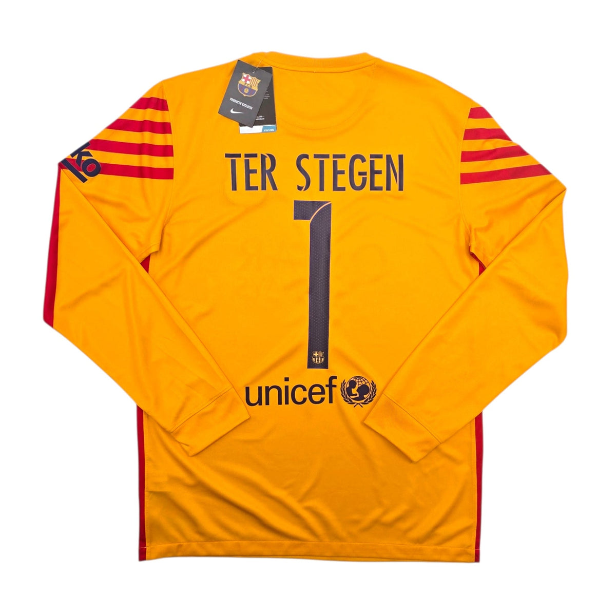 2015/16 Barcelona Goal Keeper Football Shirt (M) Nike 1 Ter Stegen (BNWTs) - Football Finery - FF304765