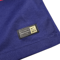 2015/16 Barcelona Home Football Shirt (XL) Nike 9 Suarez (Player Version) - Football Finery - FF302645