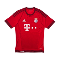 2015/16 Bayern Munich Home Football Shirt (M) Adidas 9 Lewandowski - Football Finery - FF303314