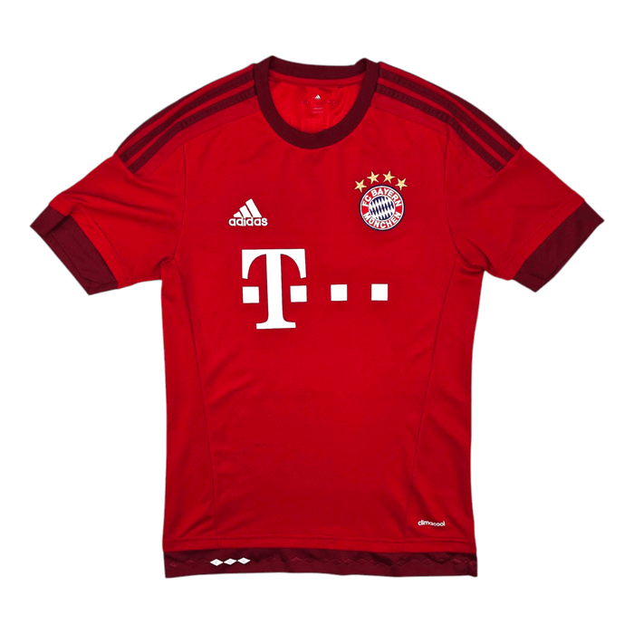 2015/16 Bayern Munich Home Football Shirt (S) Adidas 9 Lewandowski - Football Finery - FF300966