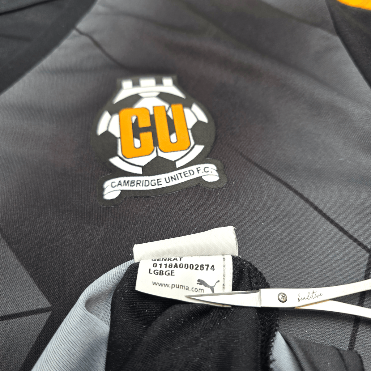 2015/16 Cambridge United Away Football Shirt (L) Puma 8 Berry - Football Finery - FF303949