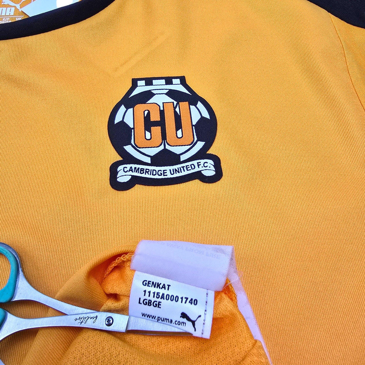 2015/16 Cambridge United Home Football Shirt (XL) Puma - Football Finery - FF305554