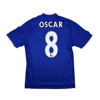 2015/16 Chelsea Home Football Shirt (M) Adidas 8 Oscar - Football Finery - FF300811