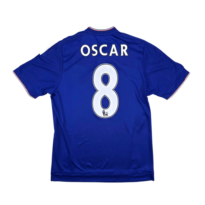 2015/16 Chelsea Home Football Shirt (M) Adidas 8 Oscar - Football Finery - FF300811