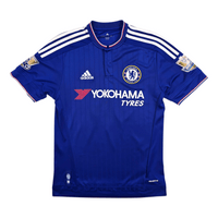 2015/16 Chelsea Home Football Shirt (S) Adidas 10 Hazard - Football Finery - FF304651