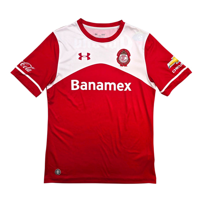 2015/16 Deportivo Tuluca Home Football Shirt (L) Under Armour - Football Finery - FF305149