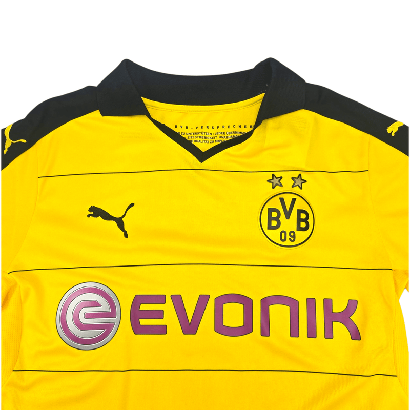 2015/16 Dortmund Home Football Shirt (M) Puma 8 Gundogan - Football Finery - FF300775