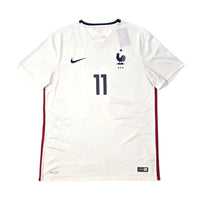 2015/16 France Away Football Shirt (L) Nike 11 Griezmann - Football Finery - FF305278