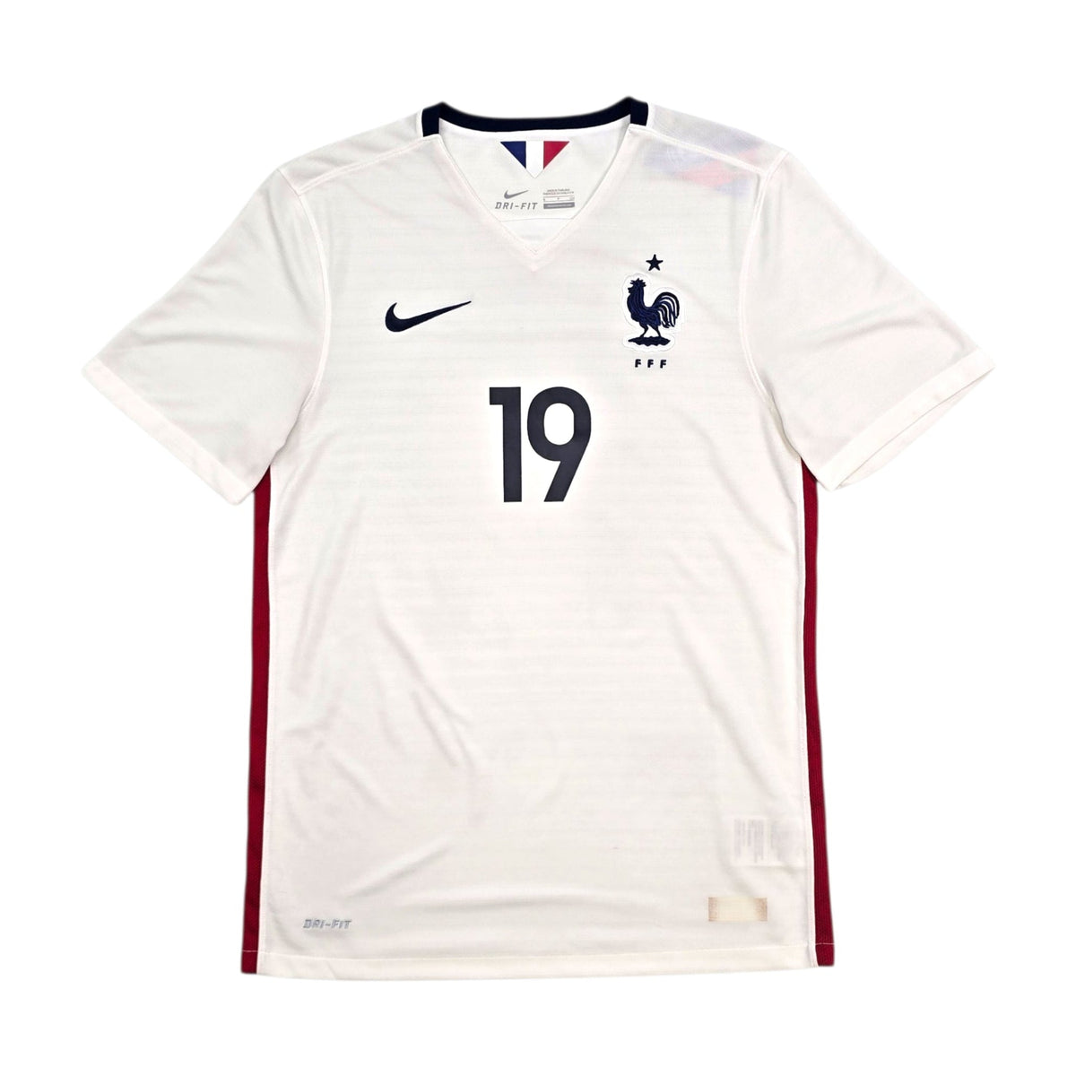 2015/16 France Away Football Shirt (S) Nike 19 Pogba - Football Finery - FF305758