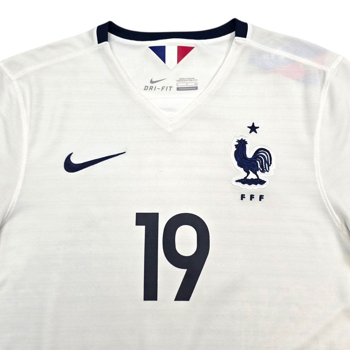 2015/16 France Away Football Shirt (S) Nike 19 Pogba - Football Finery - FF305758