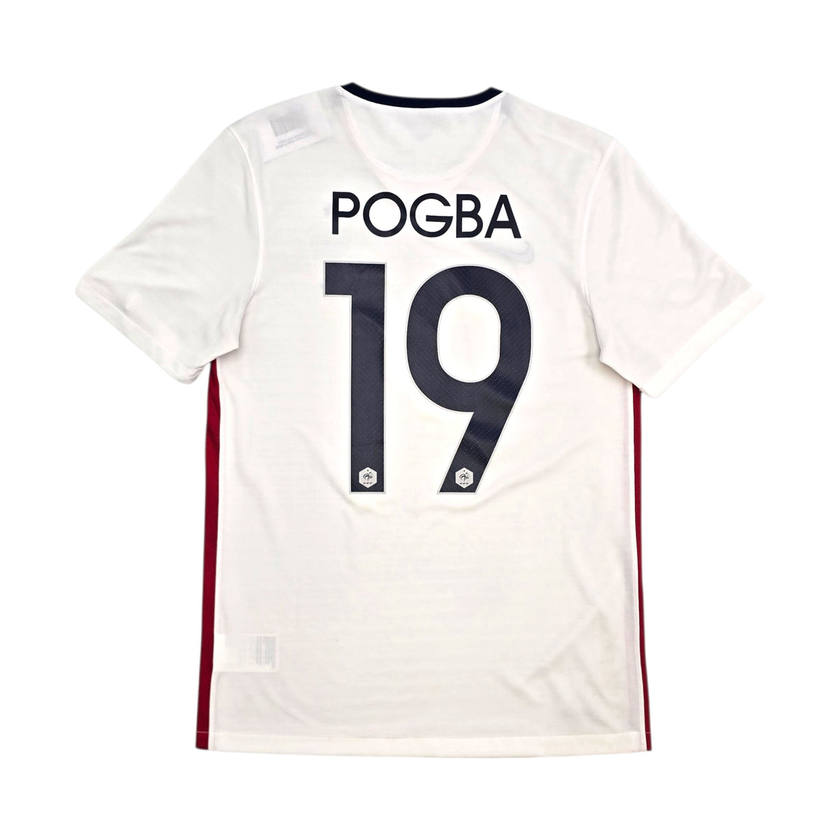 2015/16 France Away Football Shirt (S) Nike 19 Pogba - Football Finery - FF305758