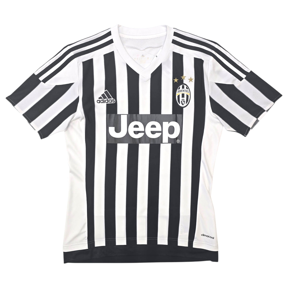 2015/16 Juventus Home Football Shirt (S) Adidas 21 Dybala - Football Finery - FF305678