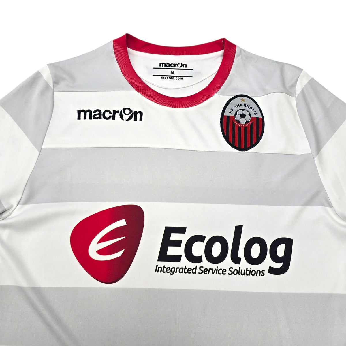 2015/16 KF Shkendija Away Football Shirt (M) Macron - Football Finery - FF304973